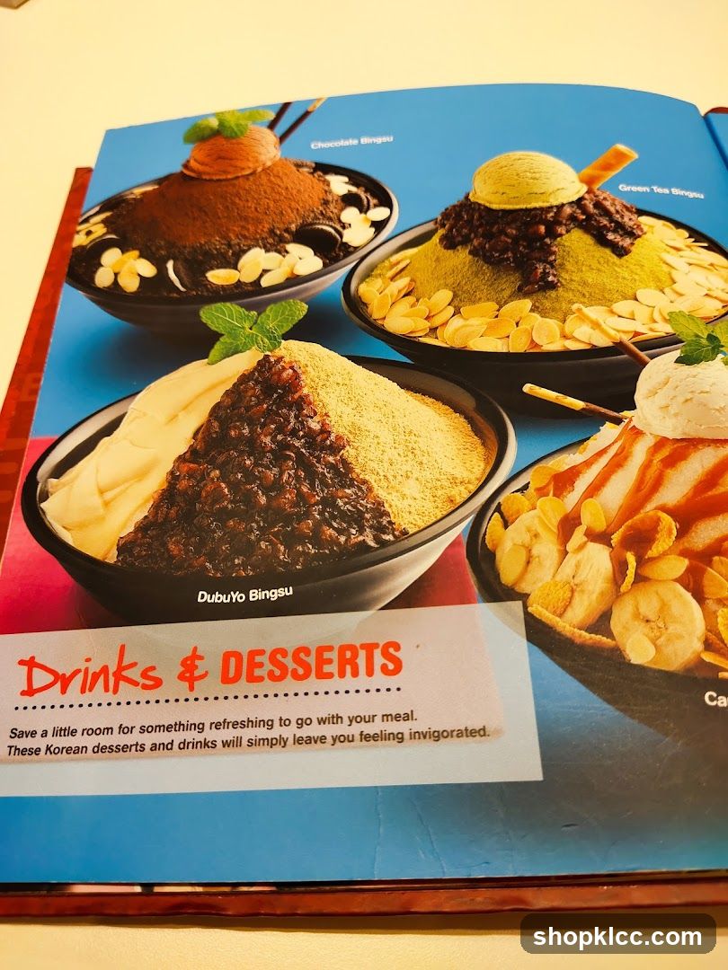 Drinks & Desserts