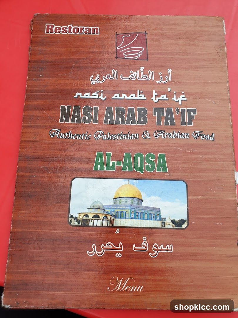 NASI ARAB TA'IF Menu