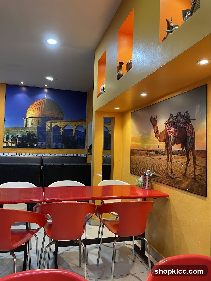 Restaurant Interior with Themed Decor