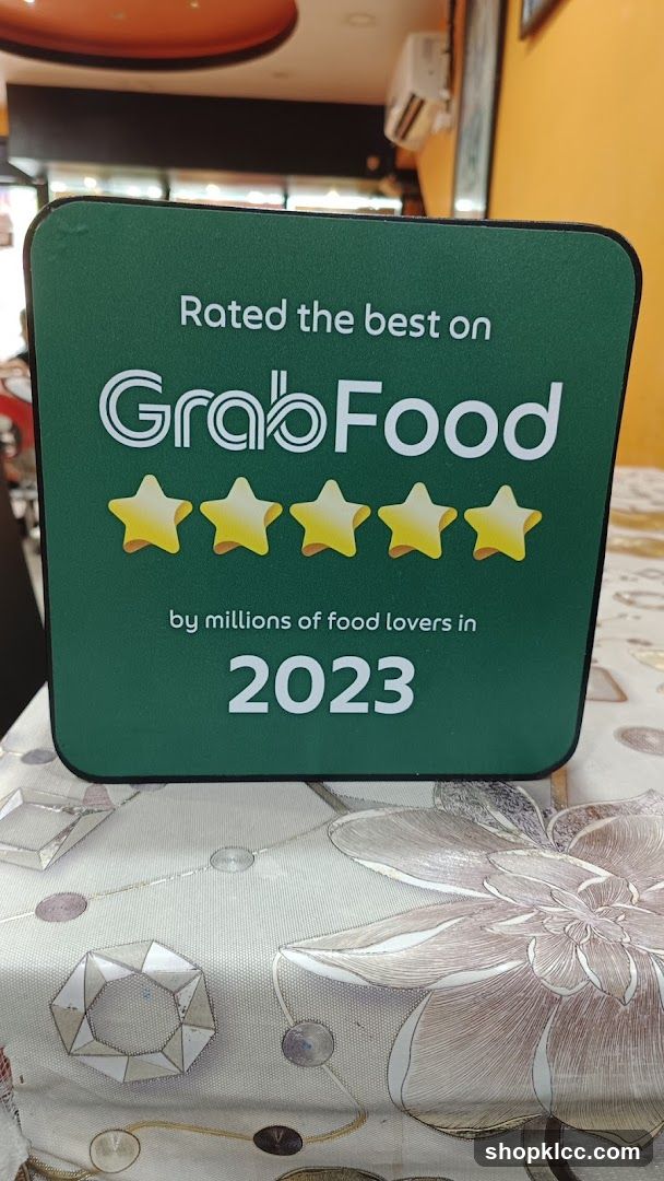 GrabFood Rating Display