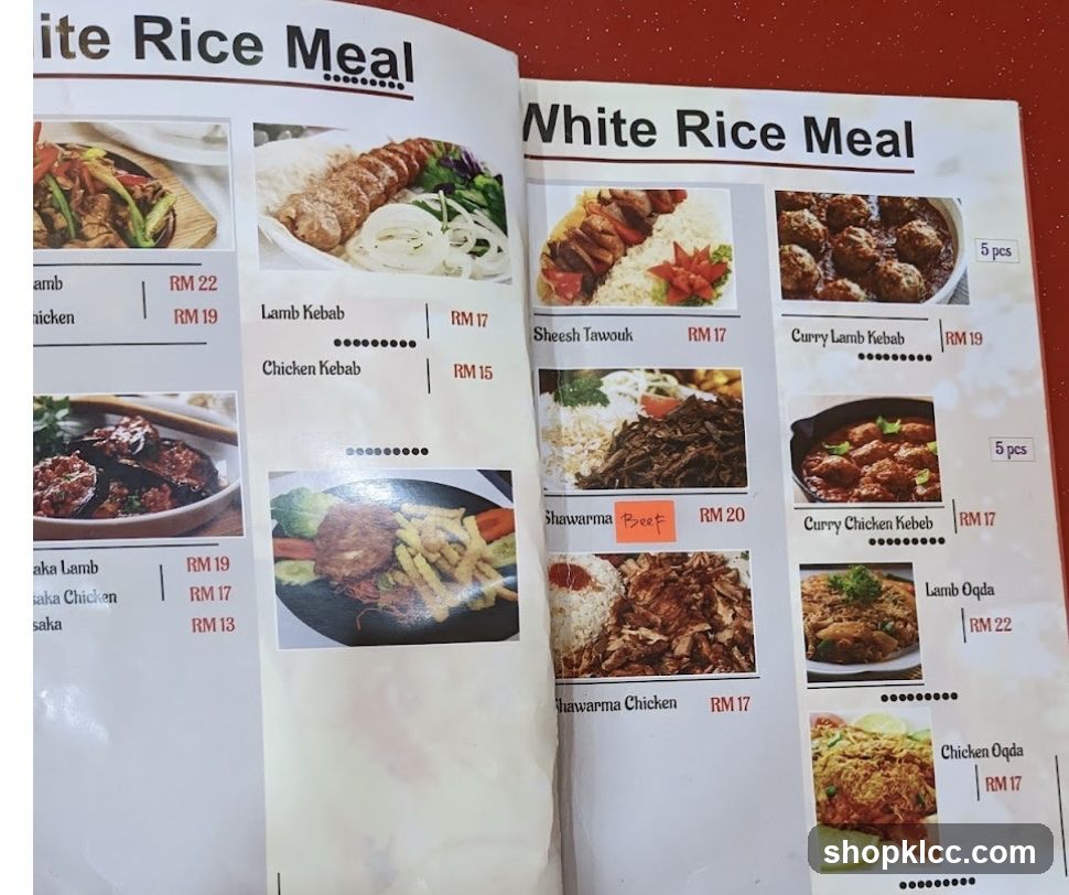 White Rice Meal