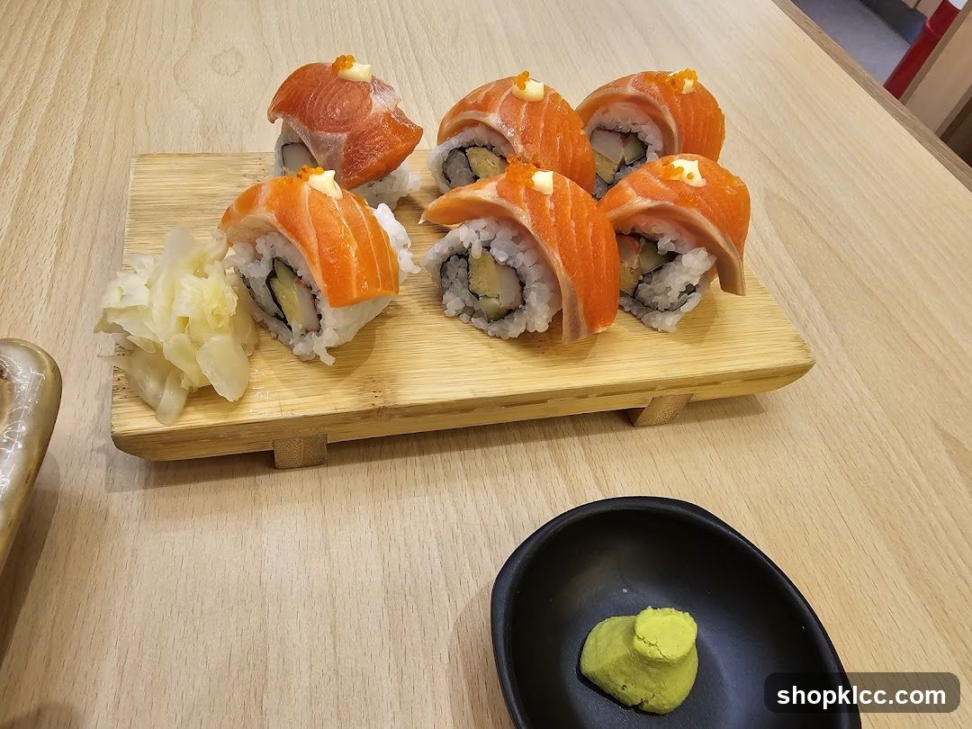 Salmon Sushi Rolls