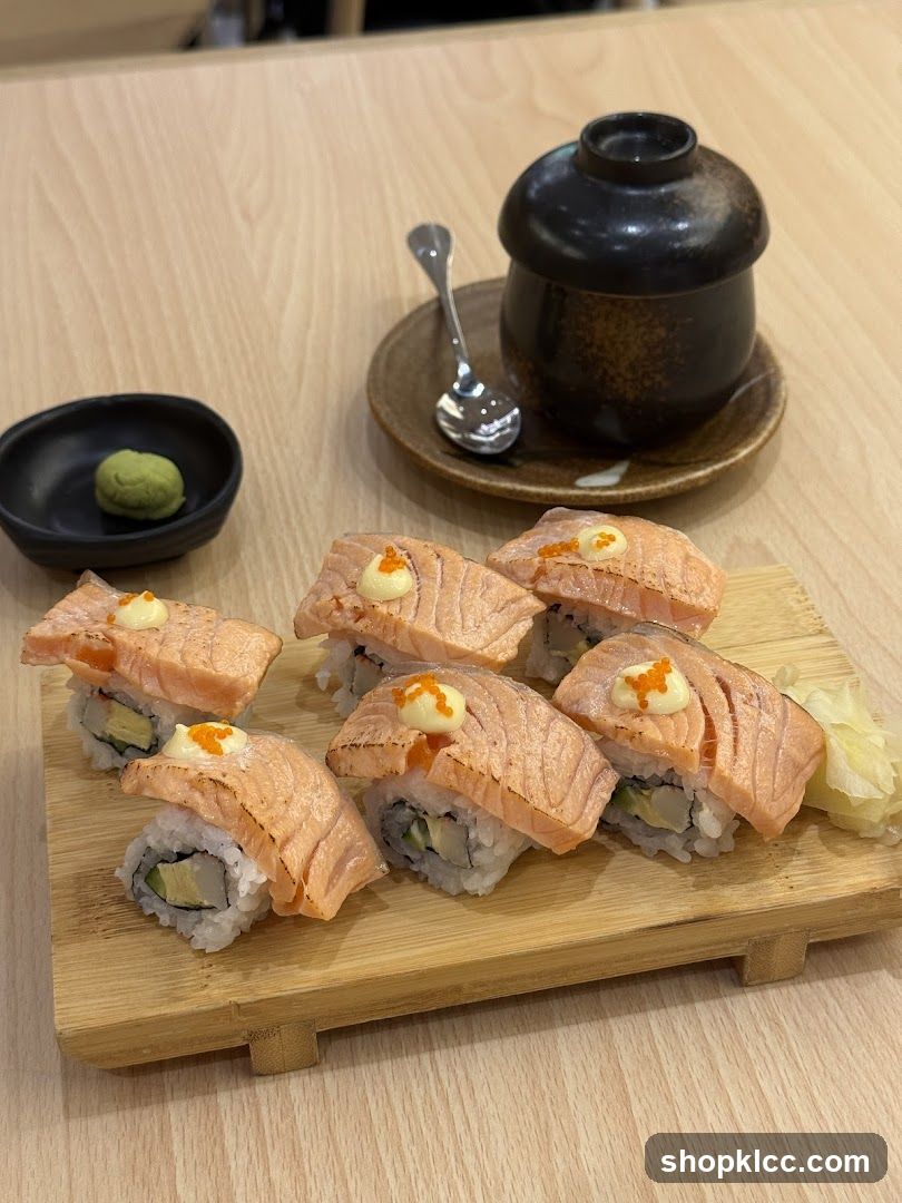 Salmon Sushi Rolls