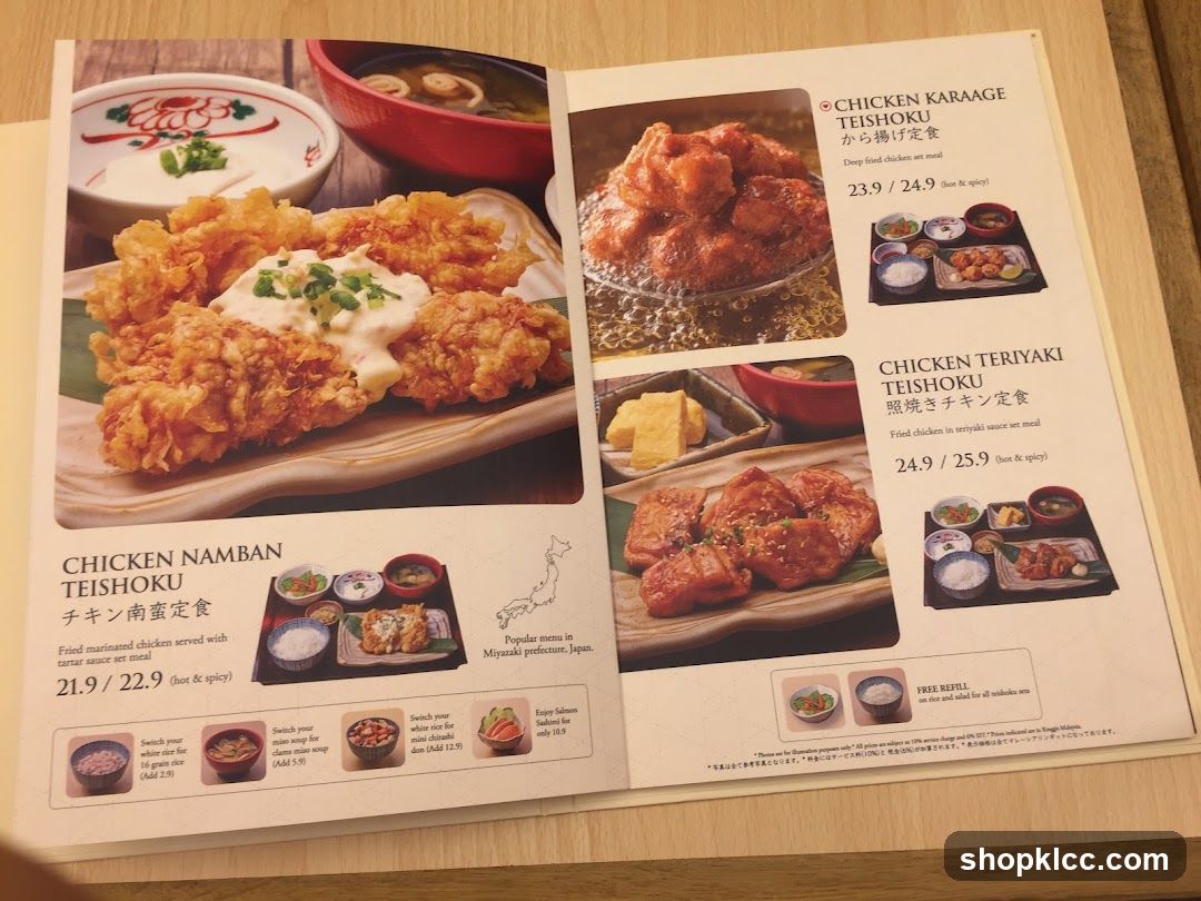 Chicken Set Meals