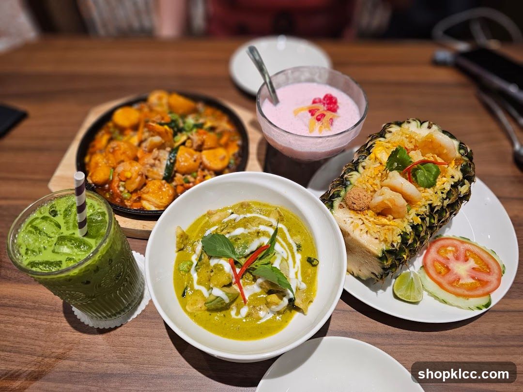 Thai Food Spread