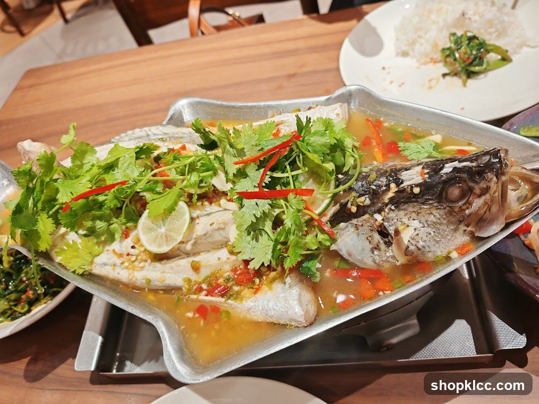 Steamed Fish with Lime and Chili
