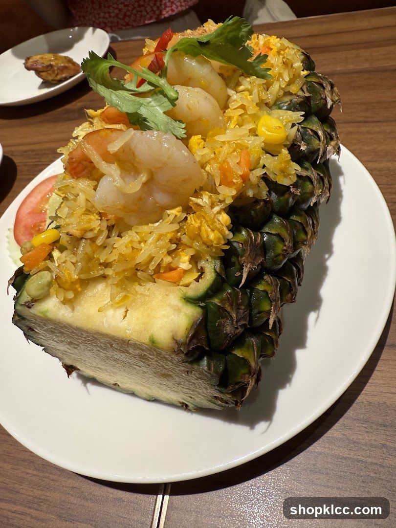 Pineapple Fried Rice with Shrimp
