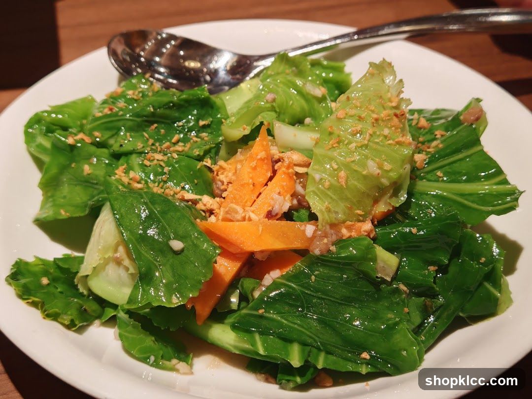 Stir-fried Greens with Garlic