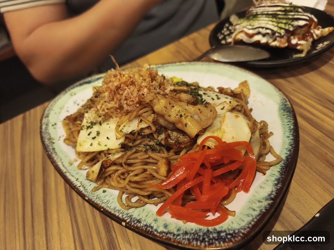 Yakisoba with Pickled Ginger