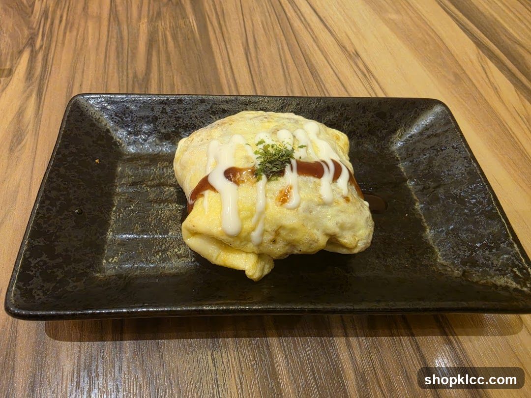 Omurice with Toppings