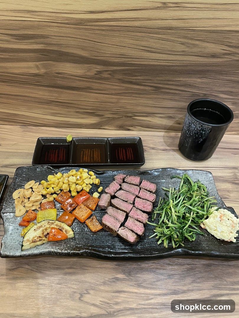 Steak and Vegetable Platter