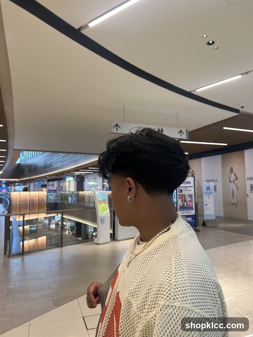 Man in a mall