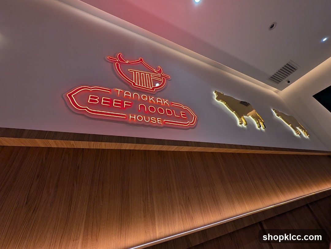Tangkak Beef Noodle House Signage