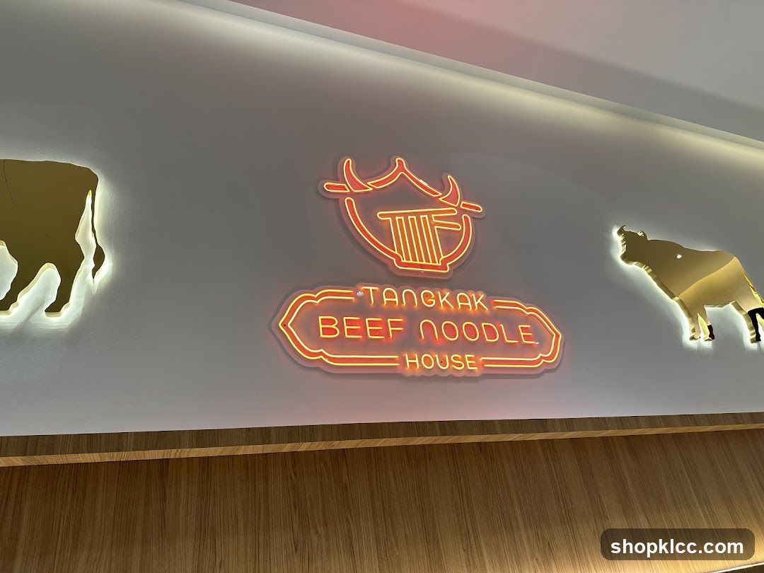 Tangkak Beef Noodle House Sign