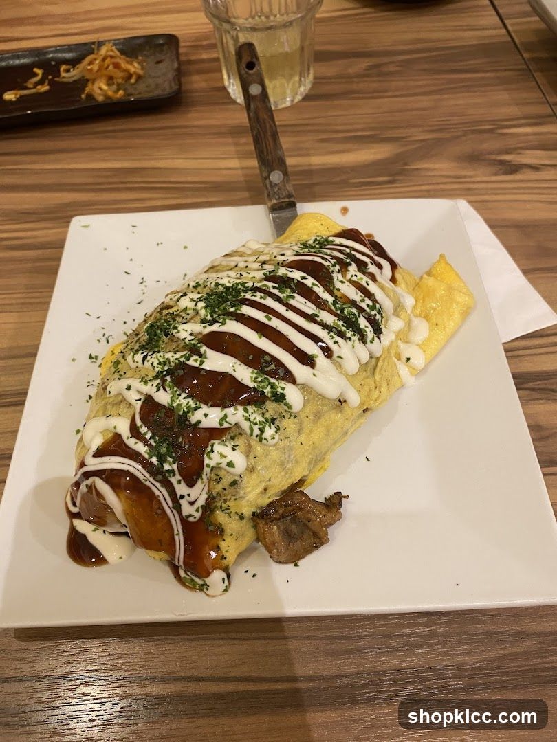 Omurice with Toppings