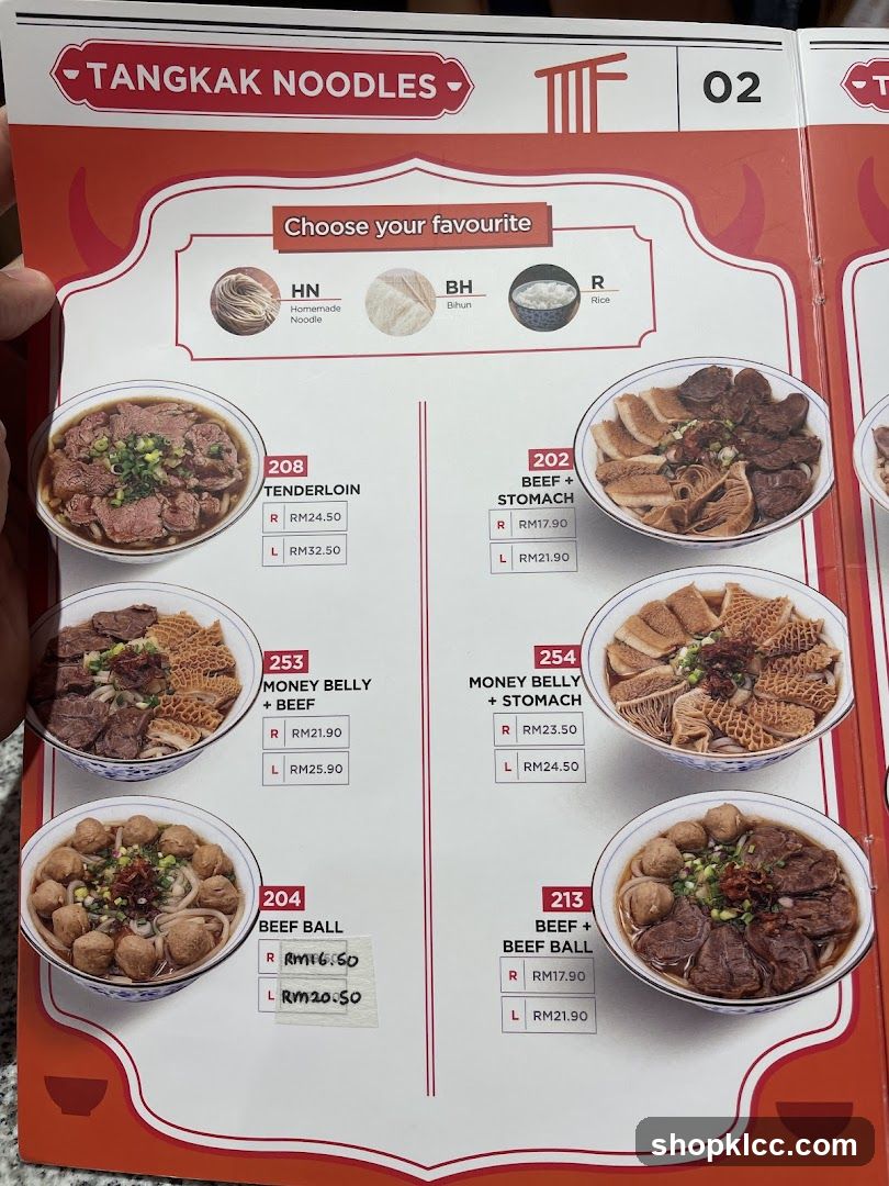 TANGKAK NOODLES