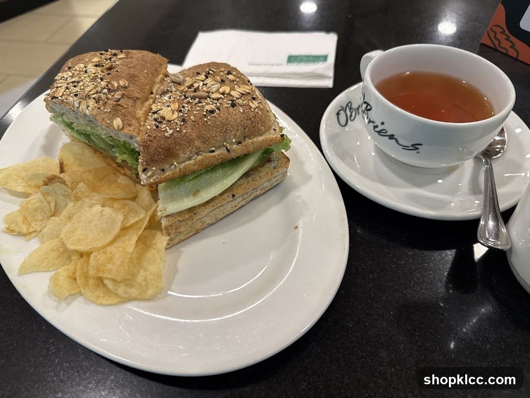 Sandwich and Tea