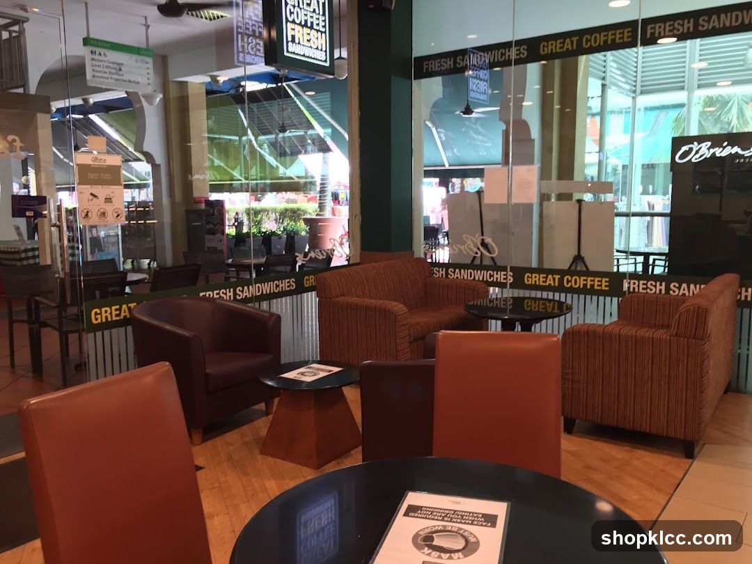 Cafe Interior with Seating