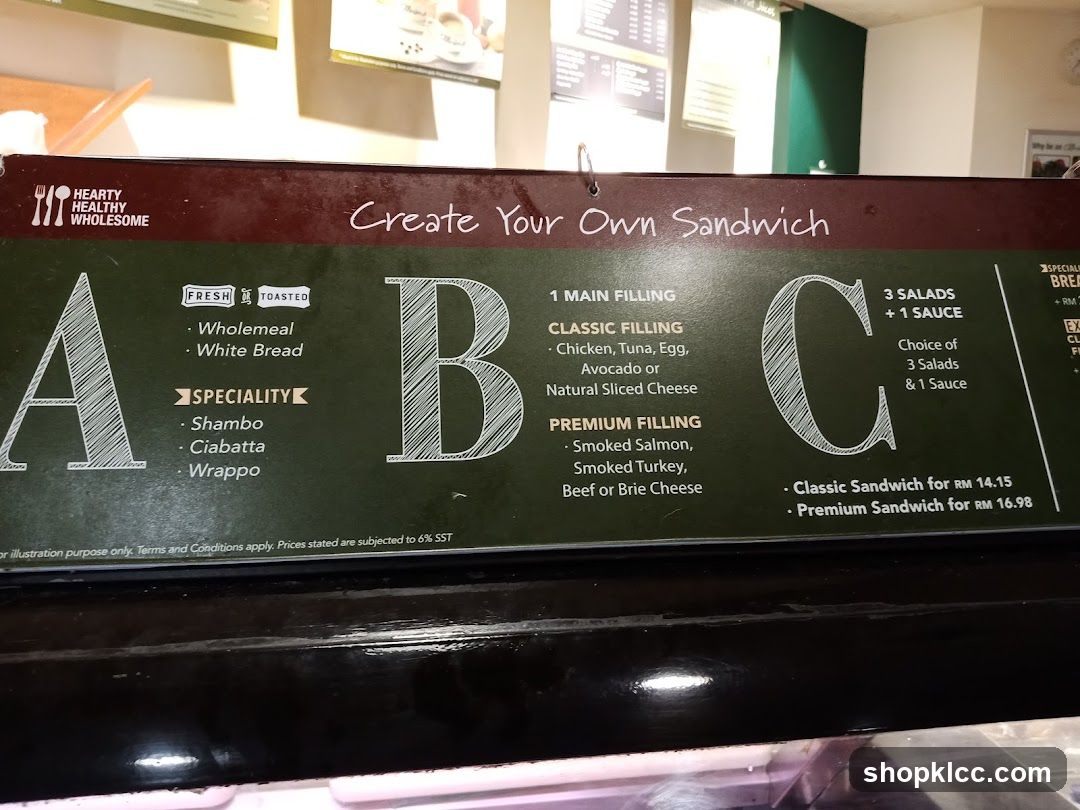 Create Your Own Sandwich