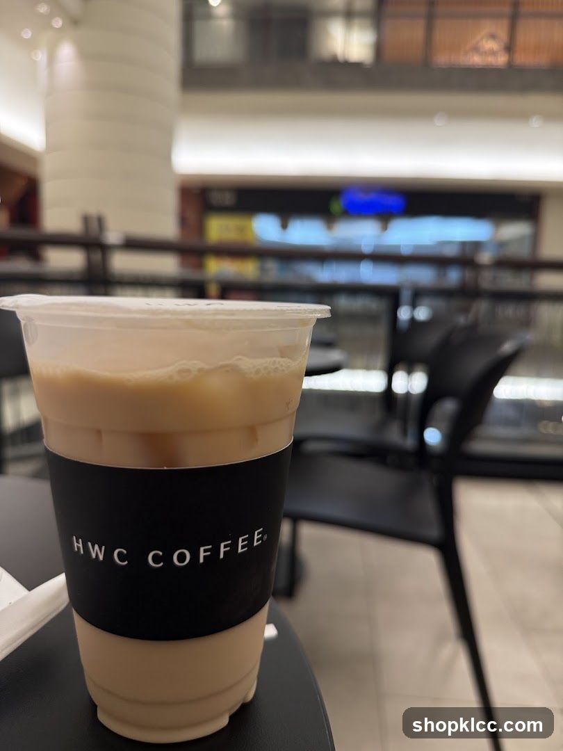 Iced Coffee at HWC Coffee