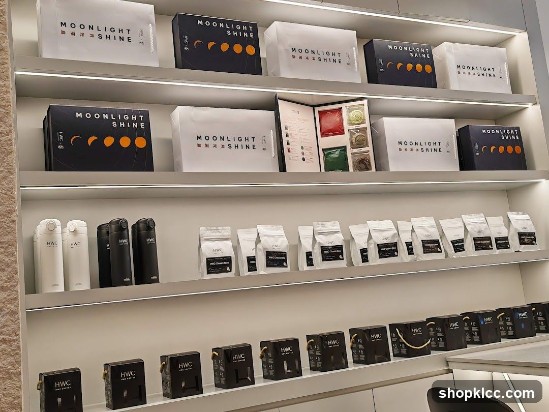 HWC Coffee Products Display