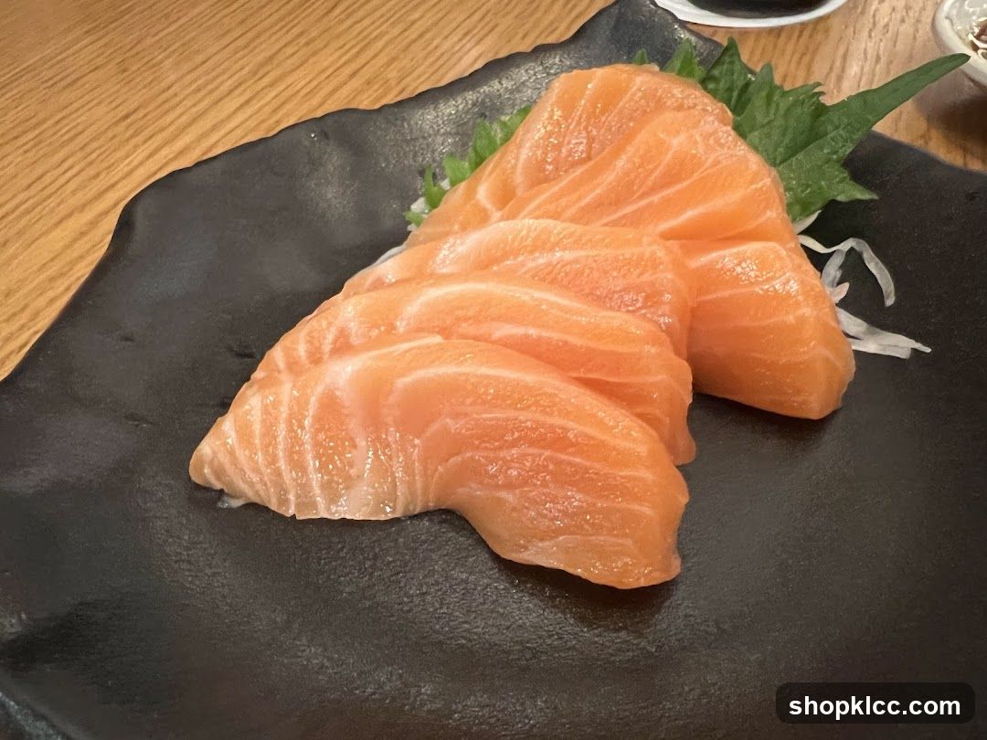 Salmon Sashimi