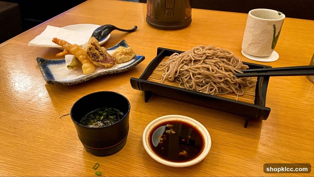 Soba Noodles and Tempura