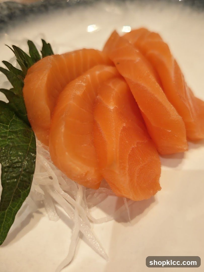 Salmon Sashimi