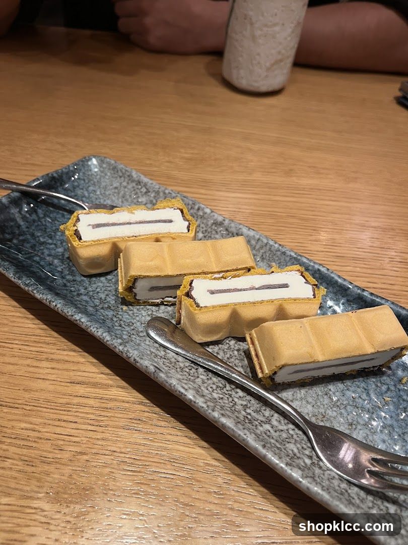 Dessert on a Plate