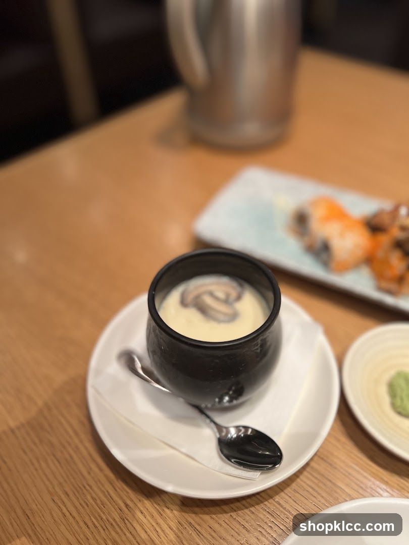 Chawanmushi with Mushroom