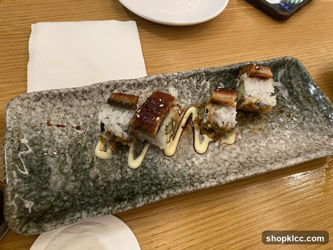 Unagi Sushi Rolls