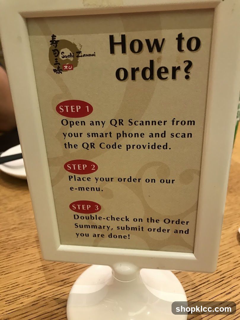 How to order sign
