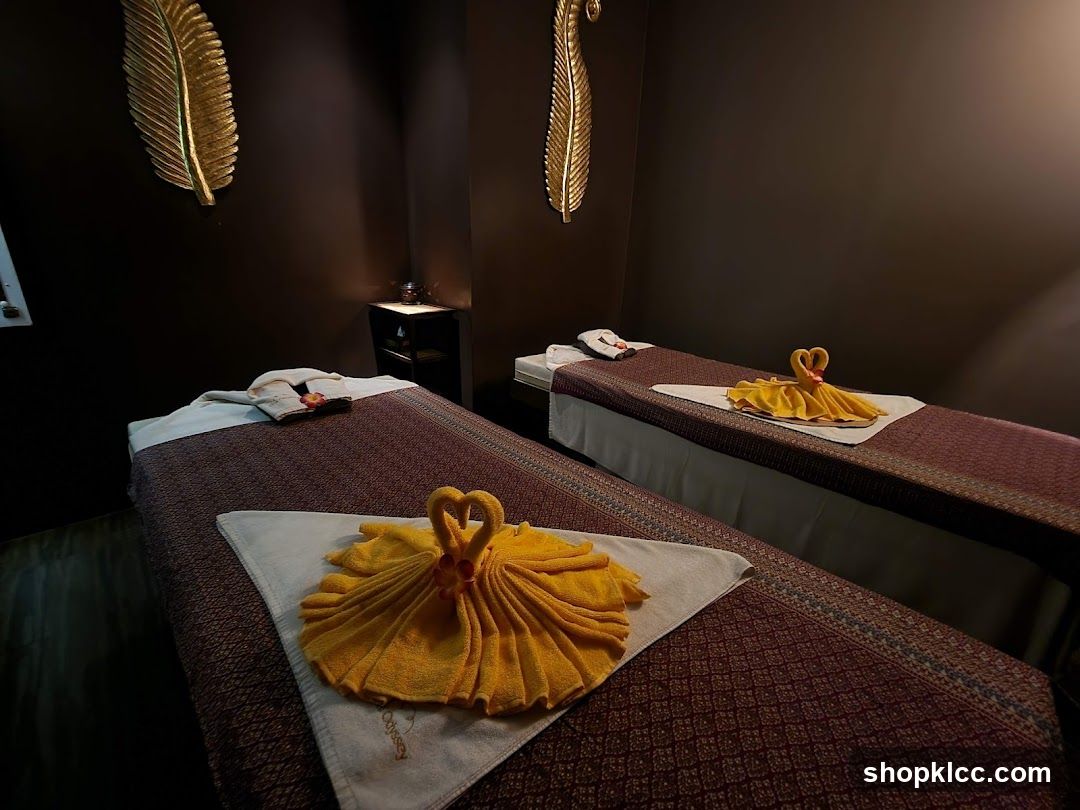 Massage Room with Two Beds