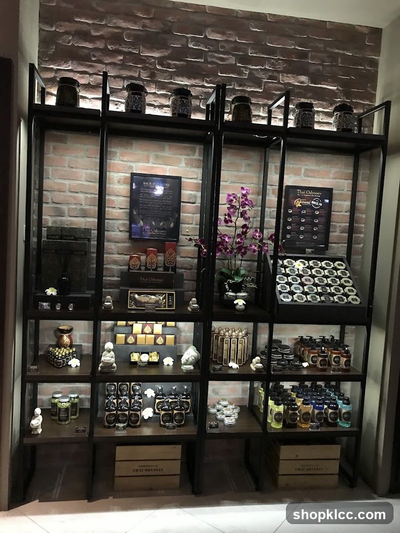 Thai Odyssey Products Display