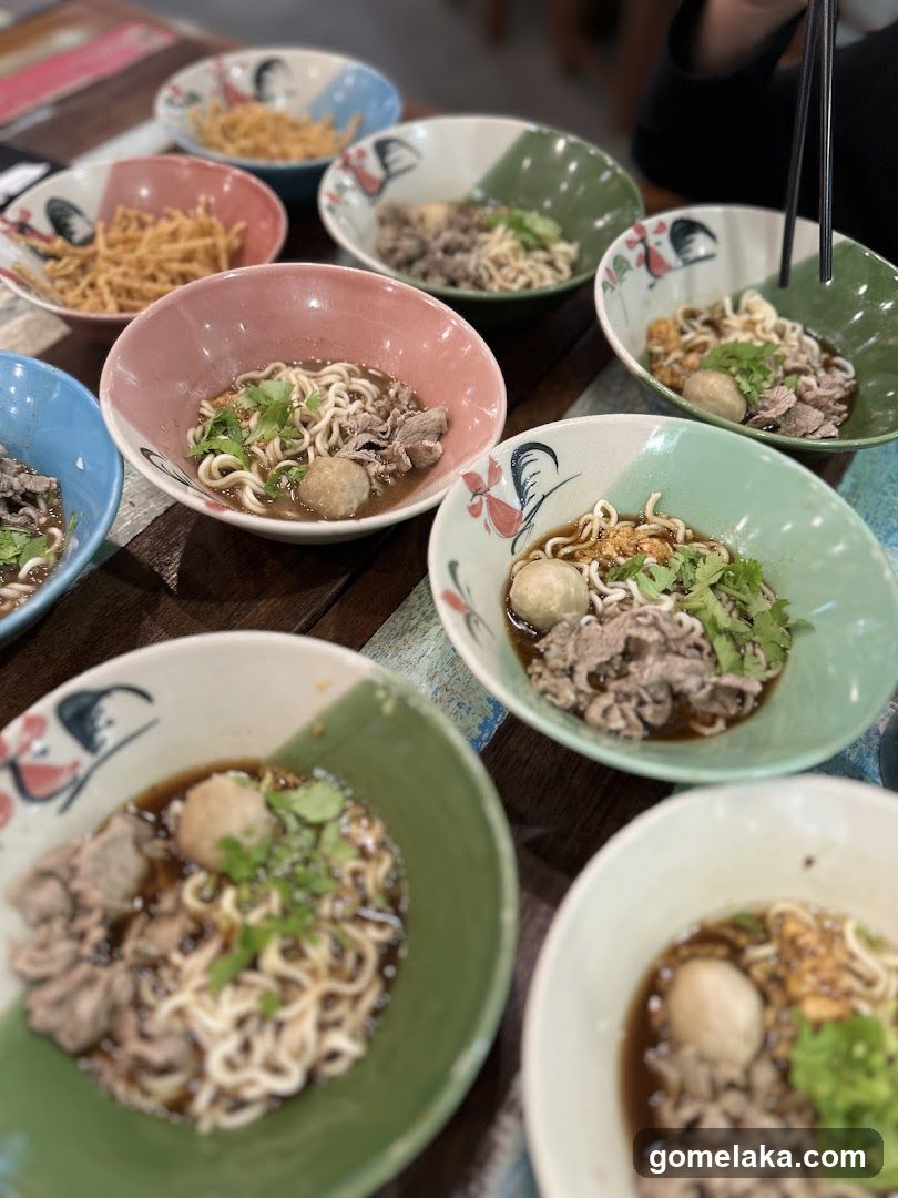 Table of Noodles