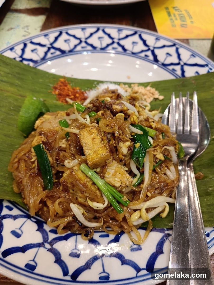 Food served on banana leaf