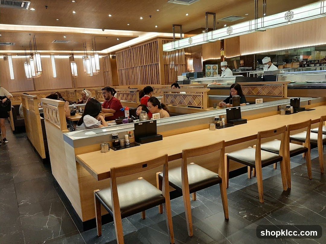 Sushi Restaurant Interior