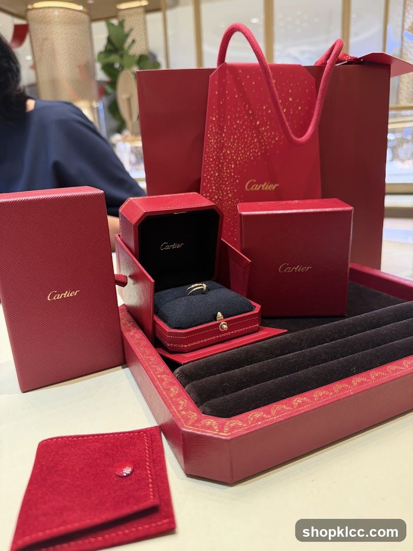 Cartier Jewelry Packaging