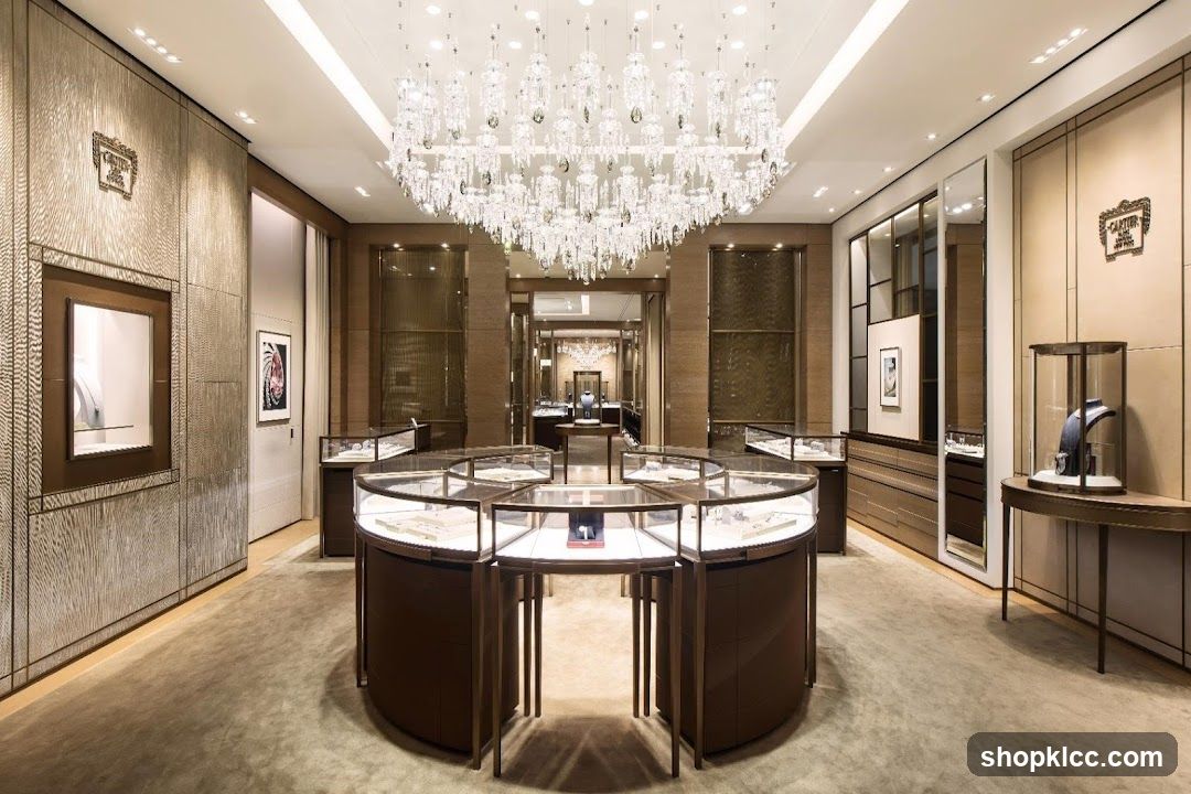 Luxury Jewelry Store Interior