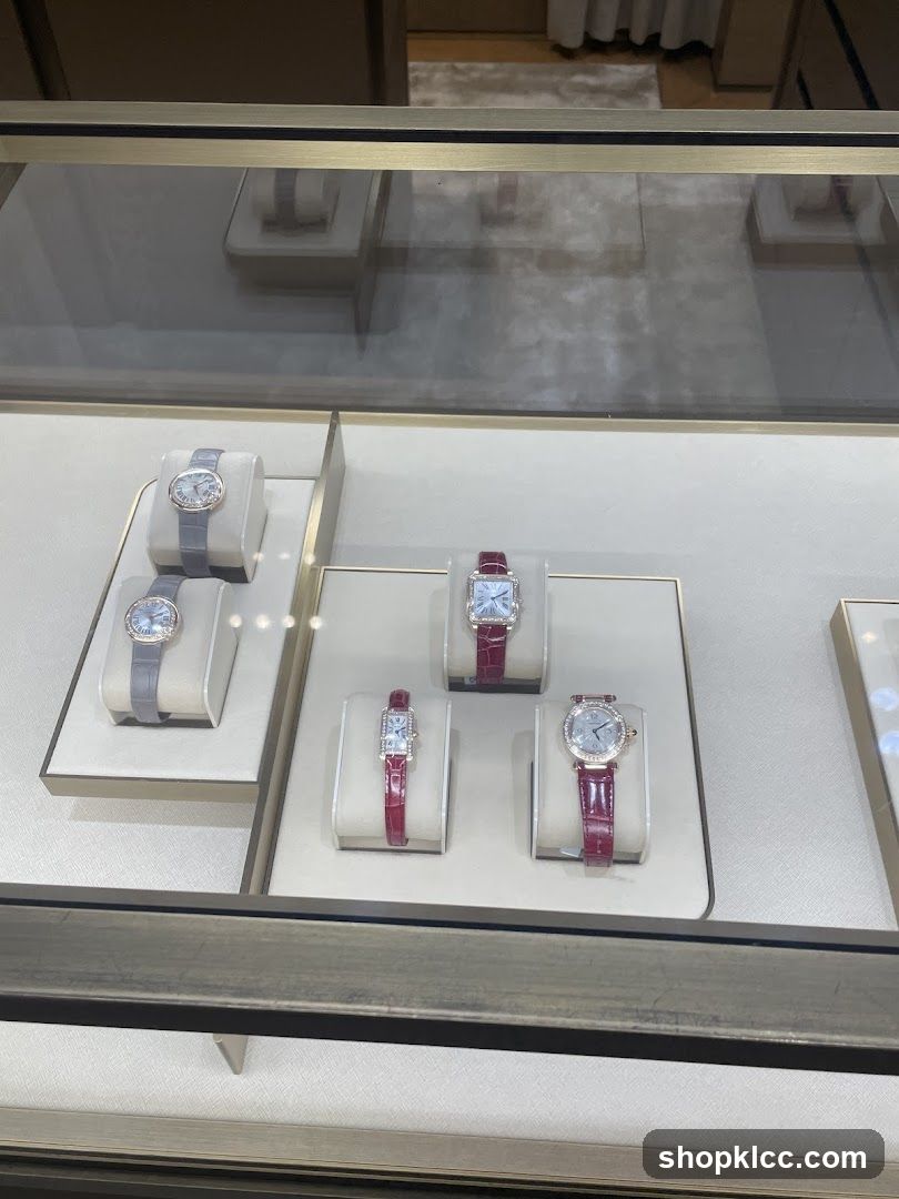 Display of Women's Watches