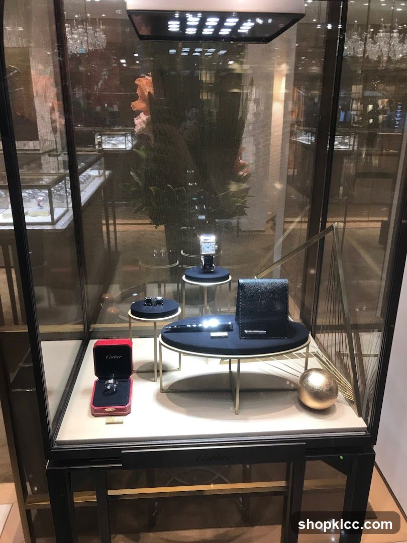 Cartier Display Case