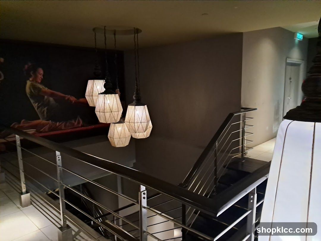 Interior of a spa or wellness center