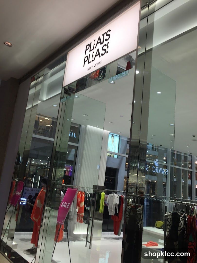 Pleats Please Issey Miyake Storefront
