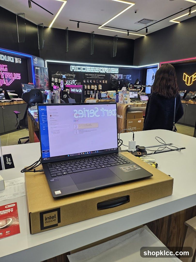 Electronics Store Display