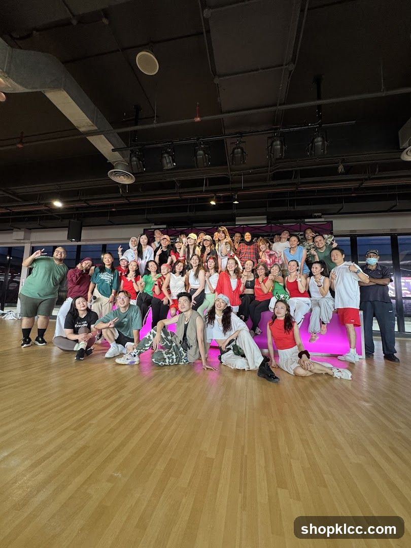 Group Photo in Dance Studio