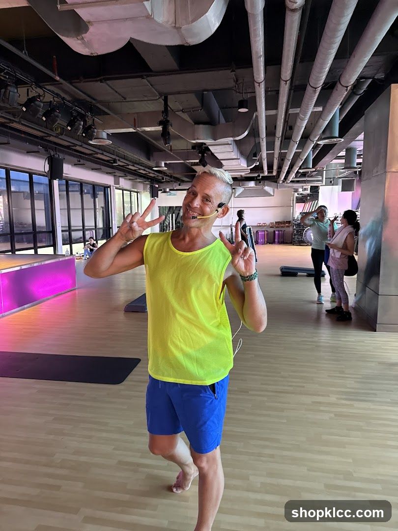 Fitness Instructor Posing