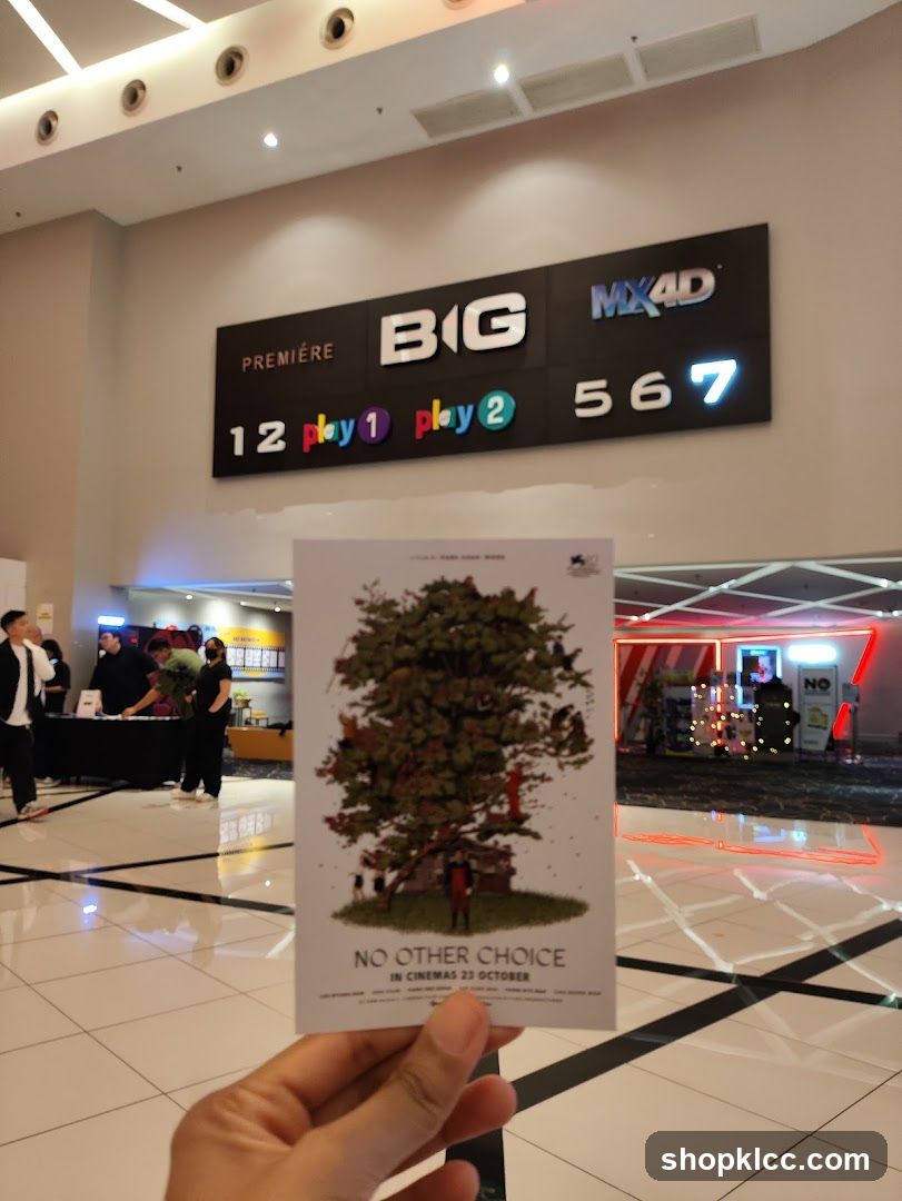 Movie Poster and Cinema Lobby