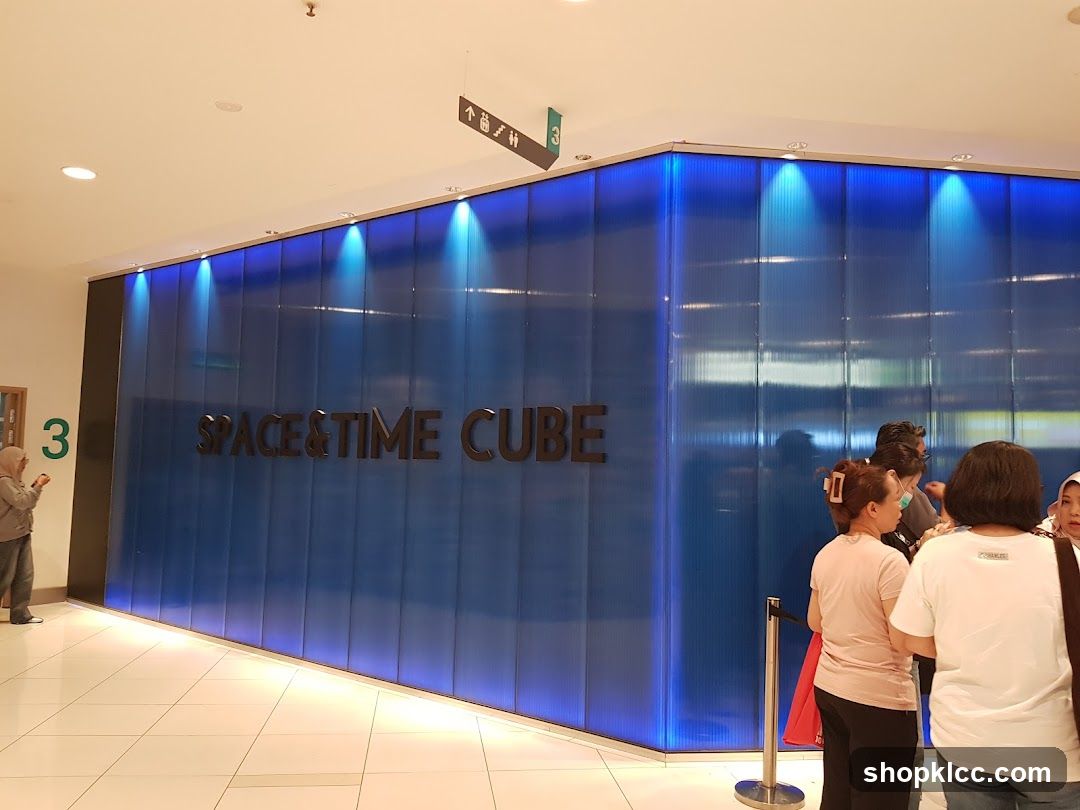Space & Time Cube Entrance