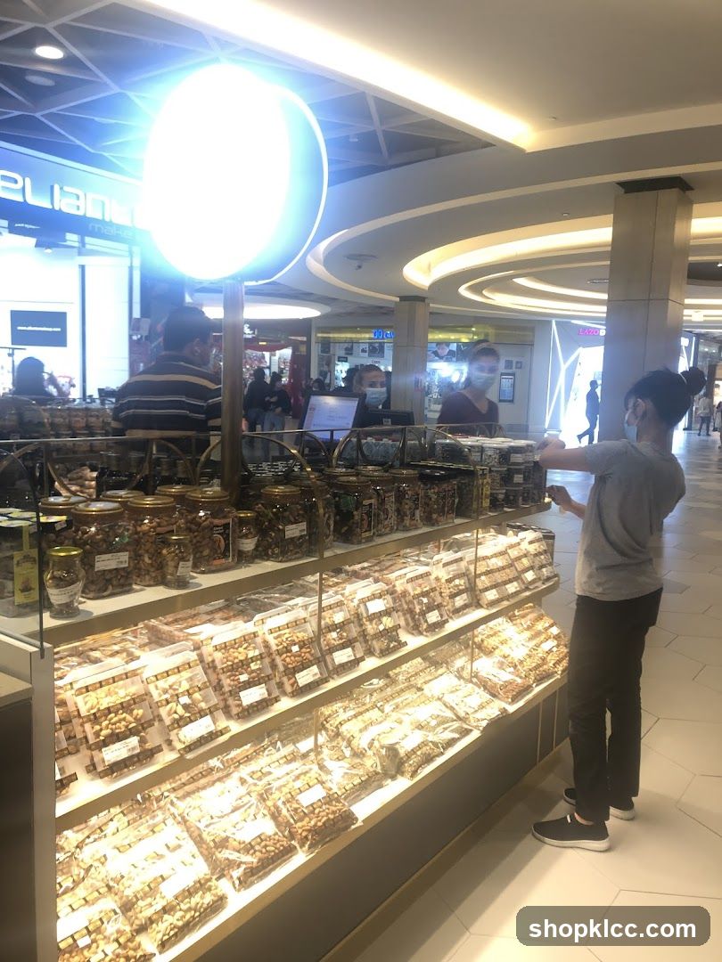 Nuts and Dried Fruits Display