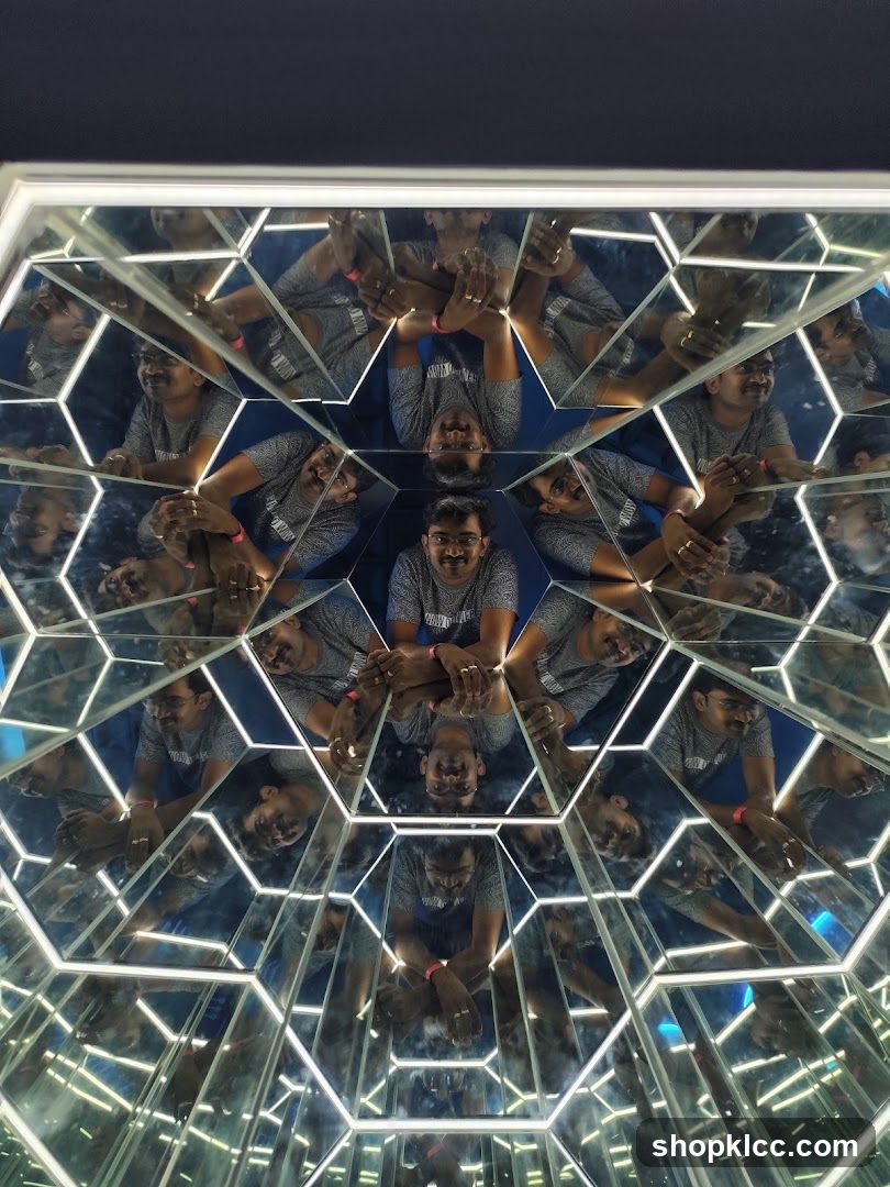 Kaleidoscope Effect with Reflections